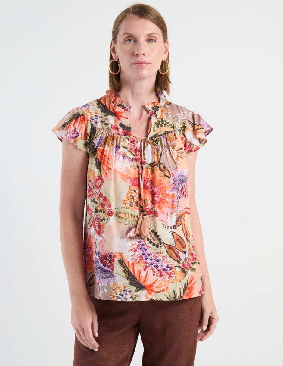 Blusa manga corta para mujer Blusa manga corta para mujer