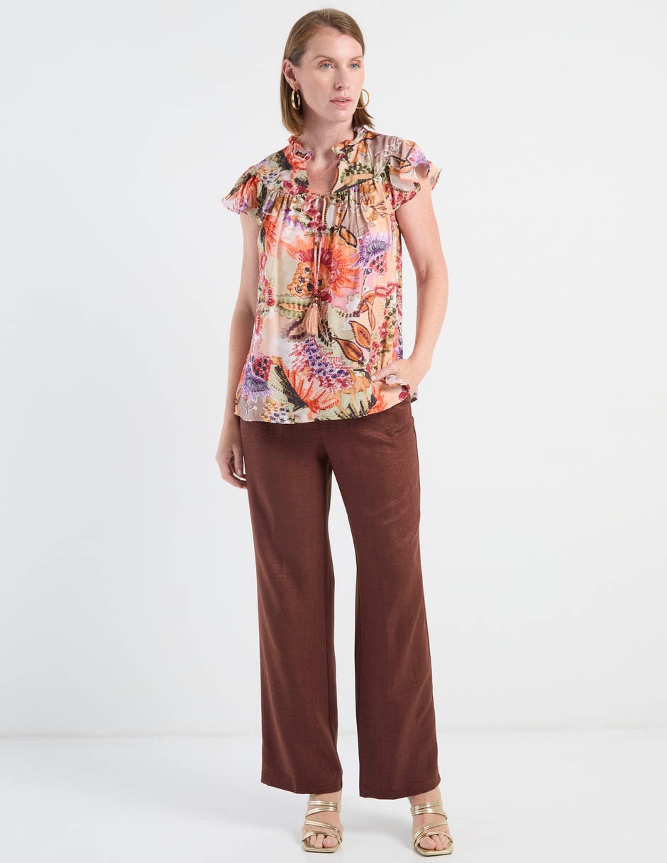 Pantalón regular para mujer 3