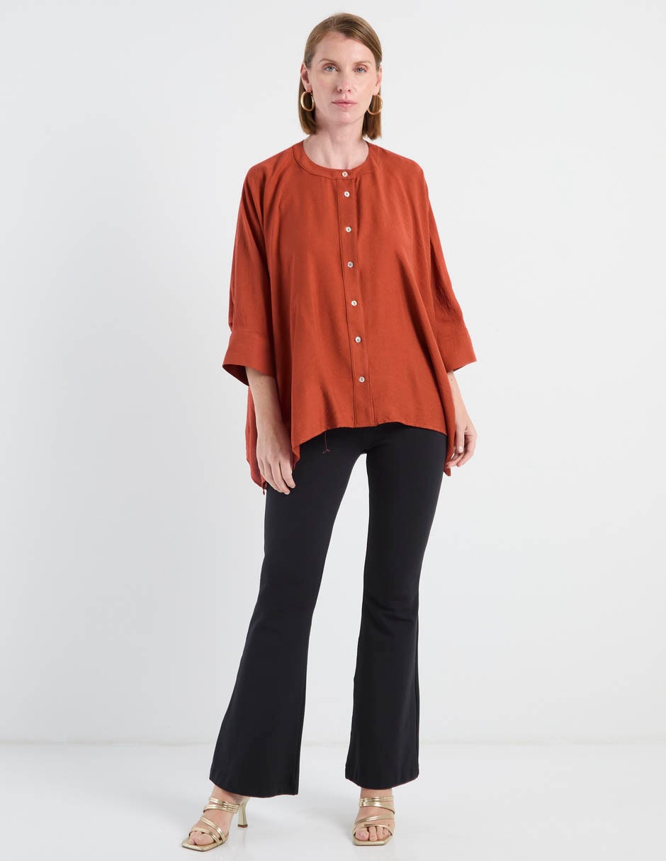 Blusa lorenza blau manga 3/4 para mujer