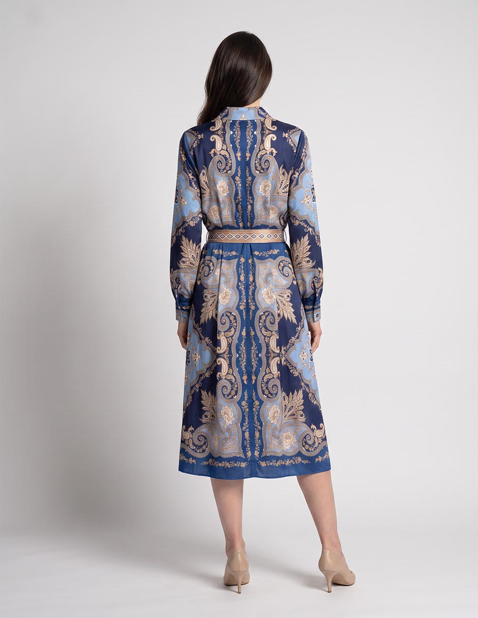 Vestido midi casual para mujer