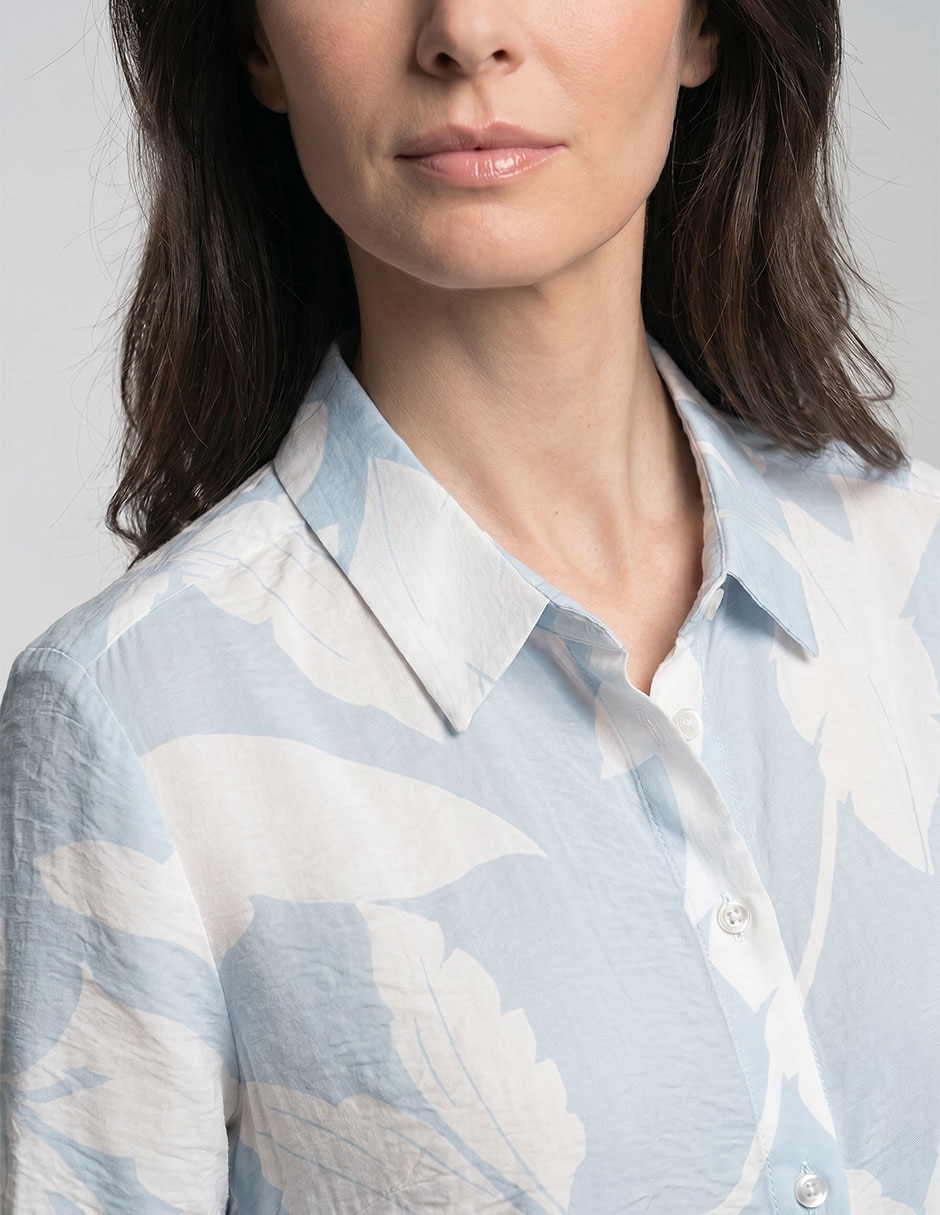 Blusa camisera Llpc manga 3/4 para mujer