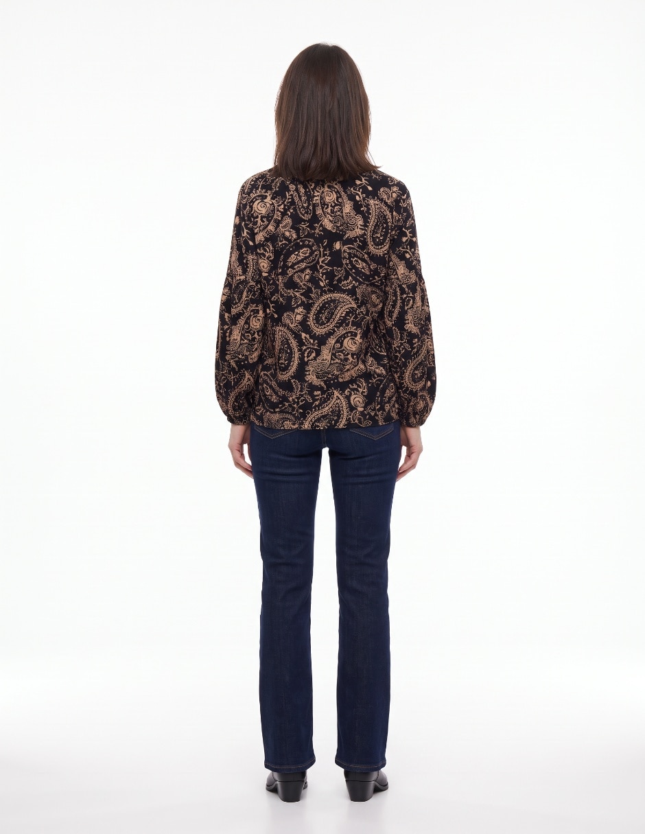 Blusa manga larga para mujer 2