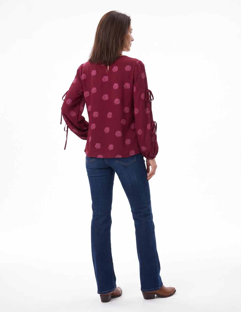 Blusa manga larga para mujer 2