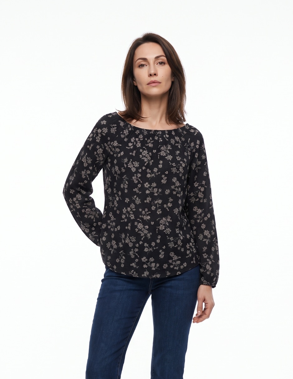 Blusa manga larga para mujer Blusa manga larga para mujer