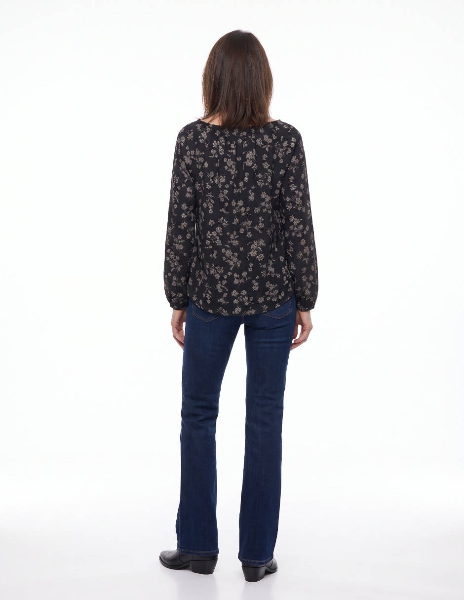 Blusa manga larga para mujer 2