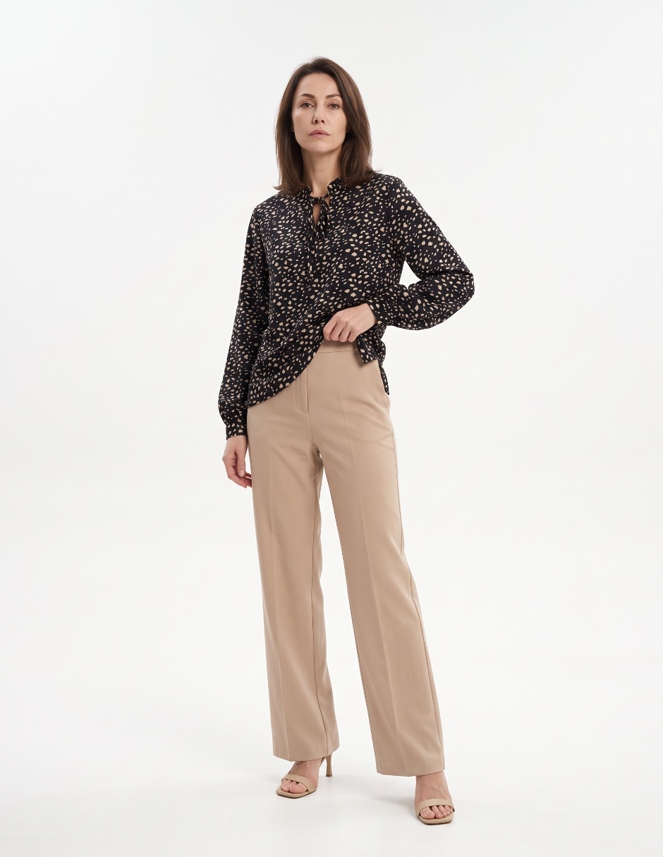 Blusa manga larga para mujer 3