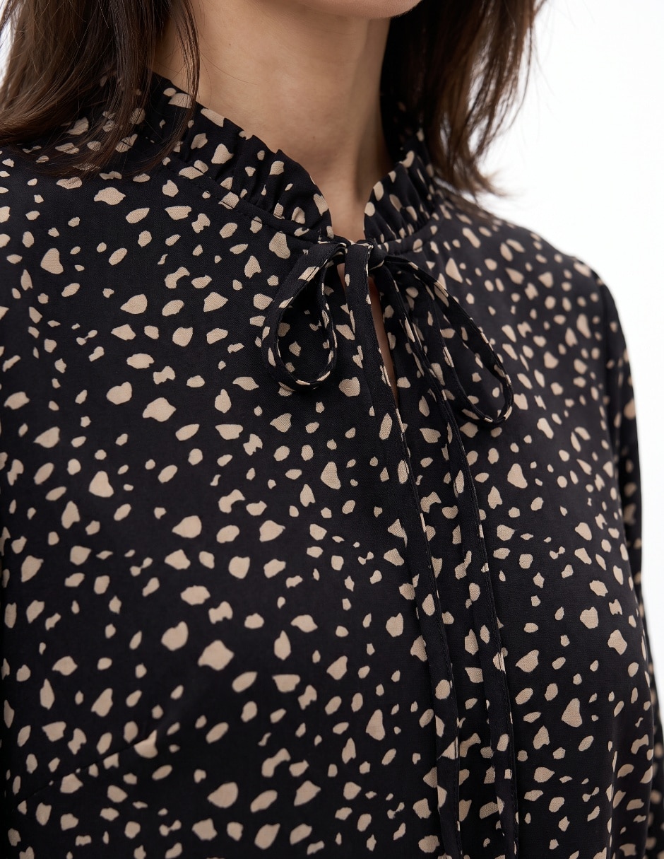 Blusa manga larga para mujer 4