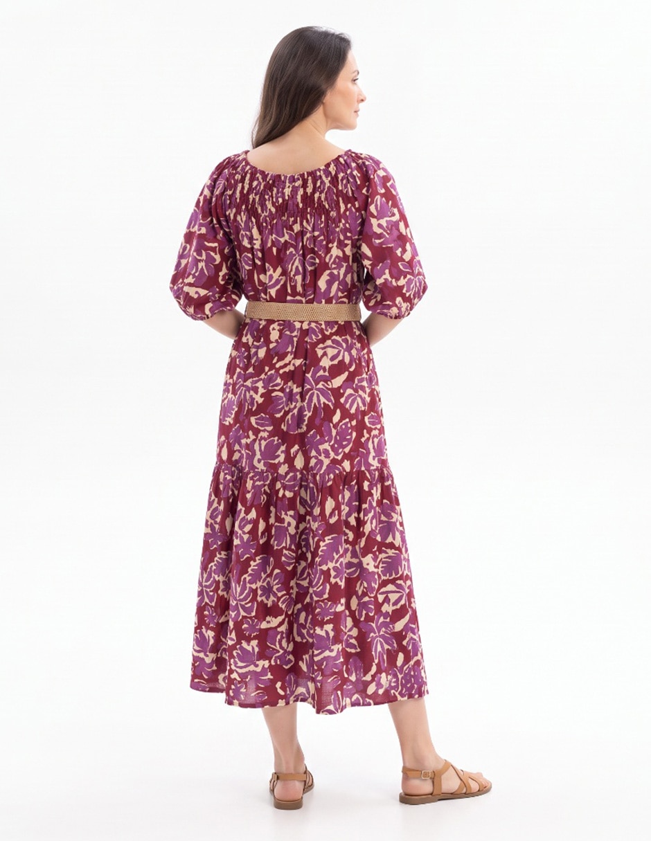 Vestido 3/4 casual para mujer 2