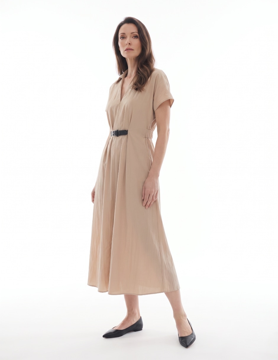 Vestido 3/4 casual para mujer 4