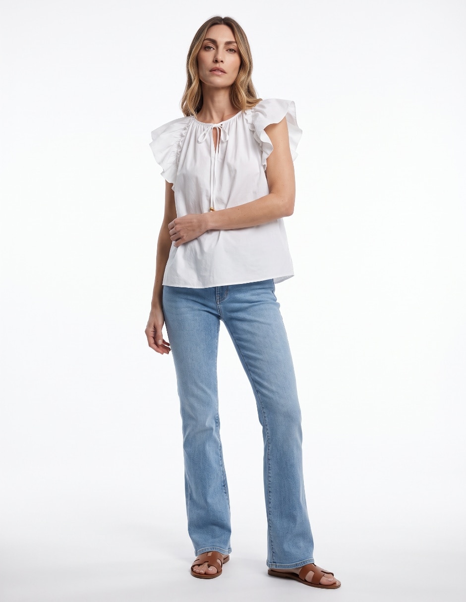 Blusa manga corta para mujer Blusa manga corta para mujer