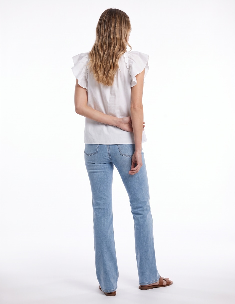 Blusa manga corta para mujer 2