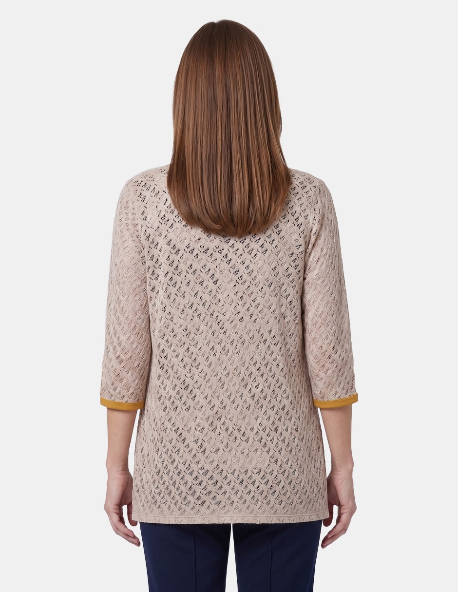 Blusa manga 3/4 para mujer 3