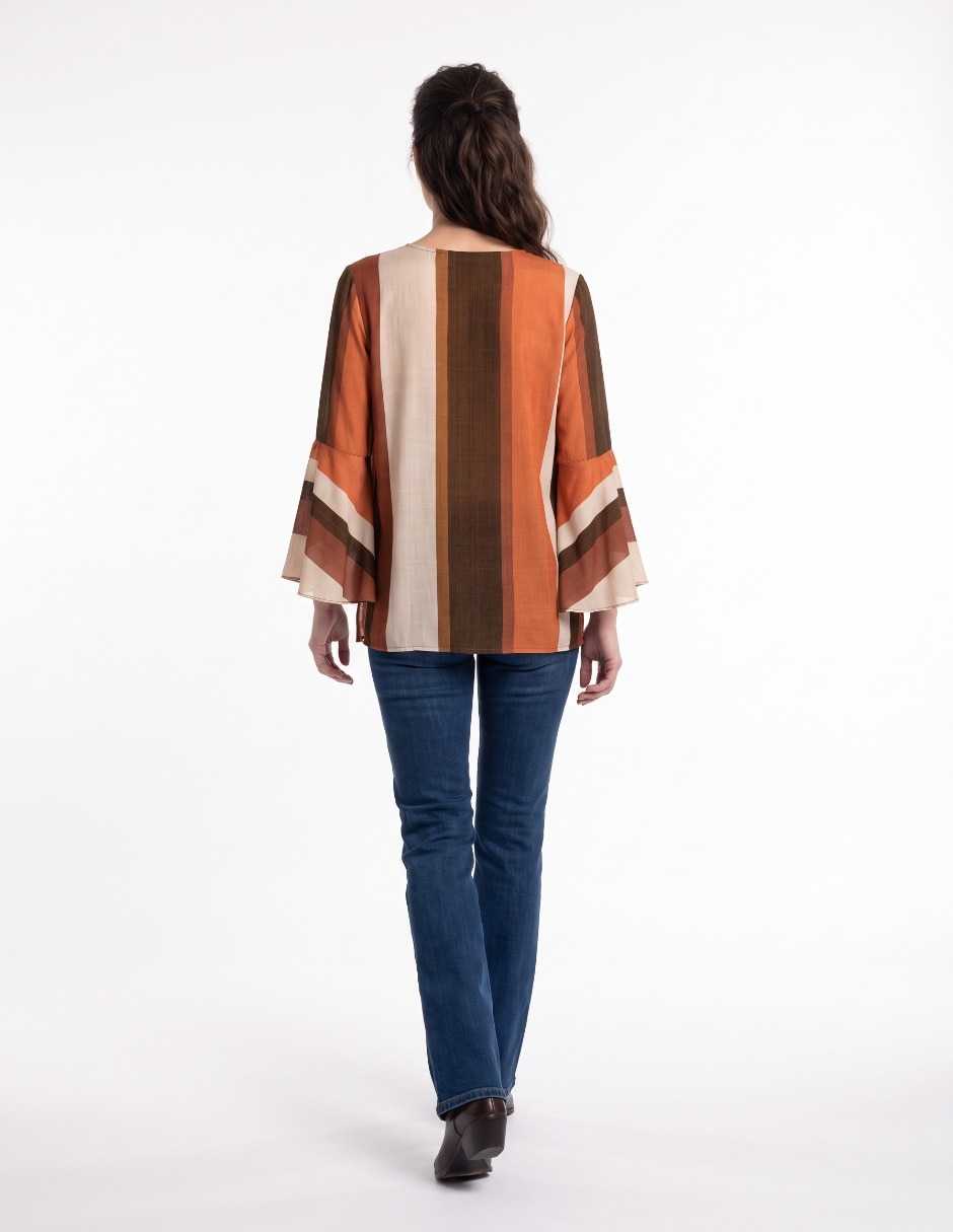 Blusa manga 3/4 para mujer 2