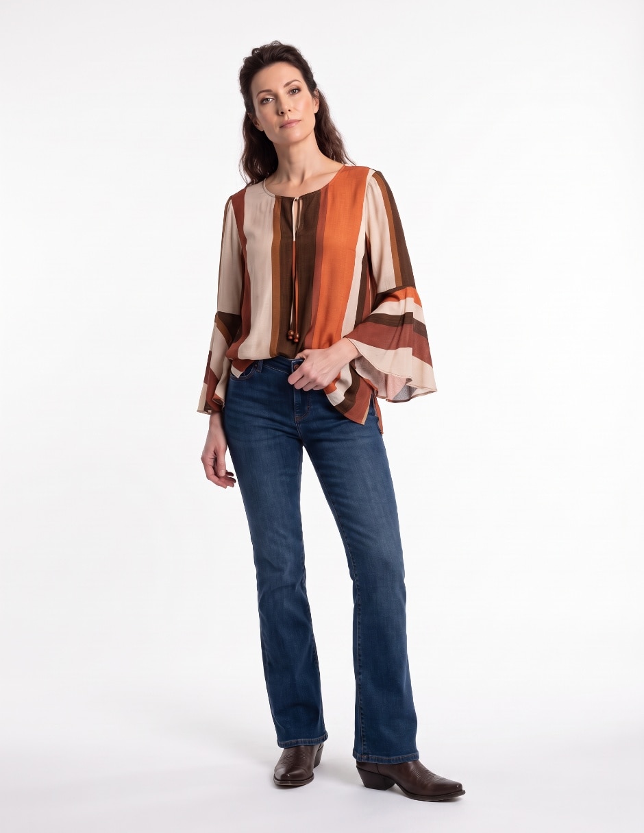 Blusa manga 3/4 para mujer 3