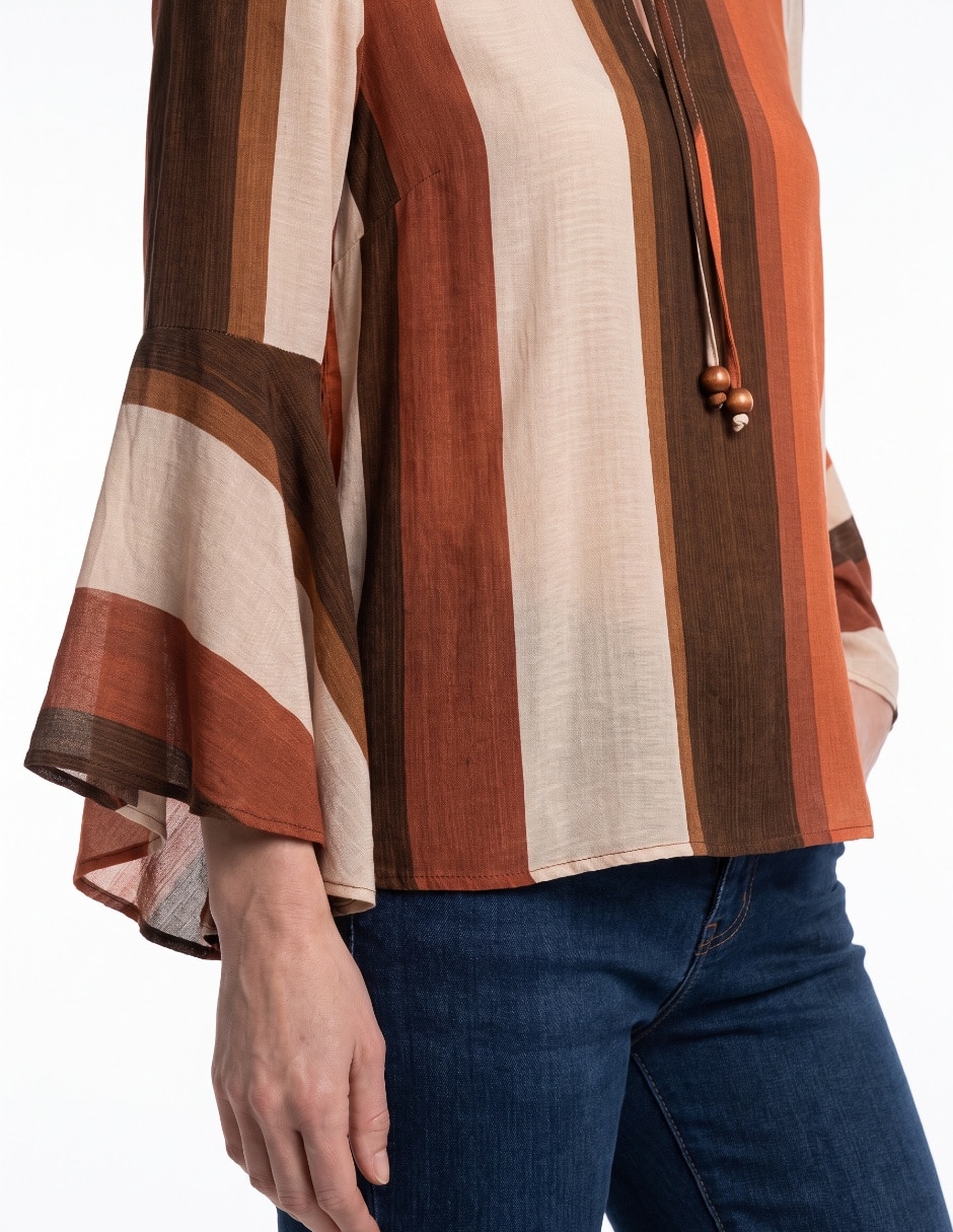Blusa manga 3/4 para mujer 4
