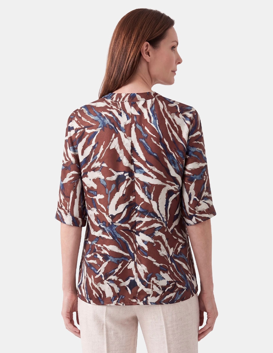 Blusa manga corta para mujer 3