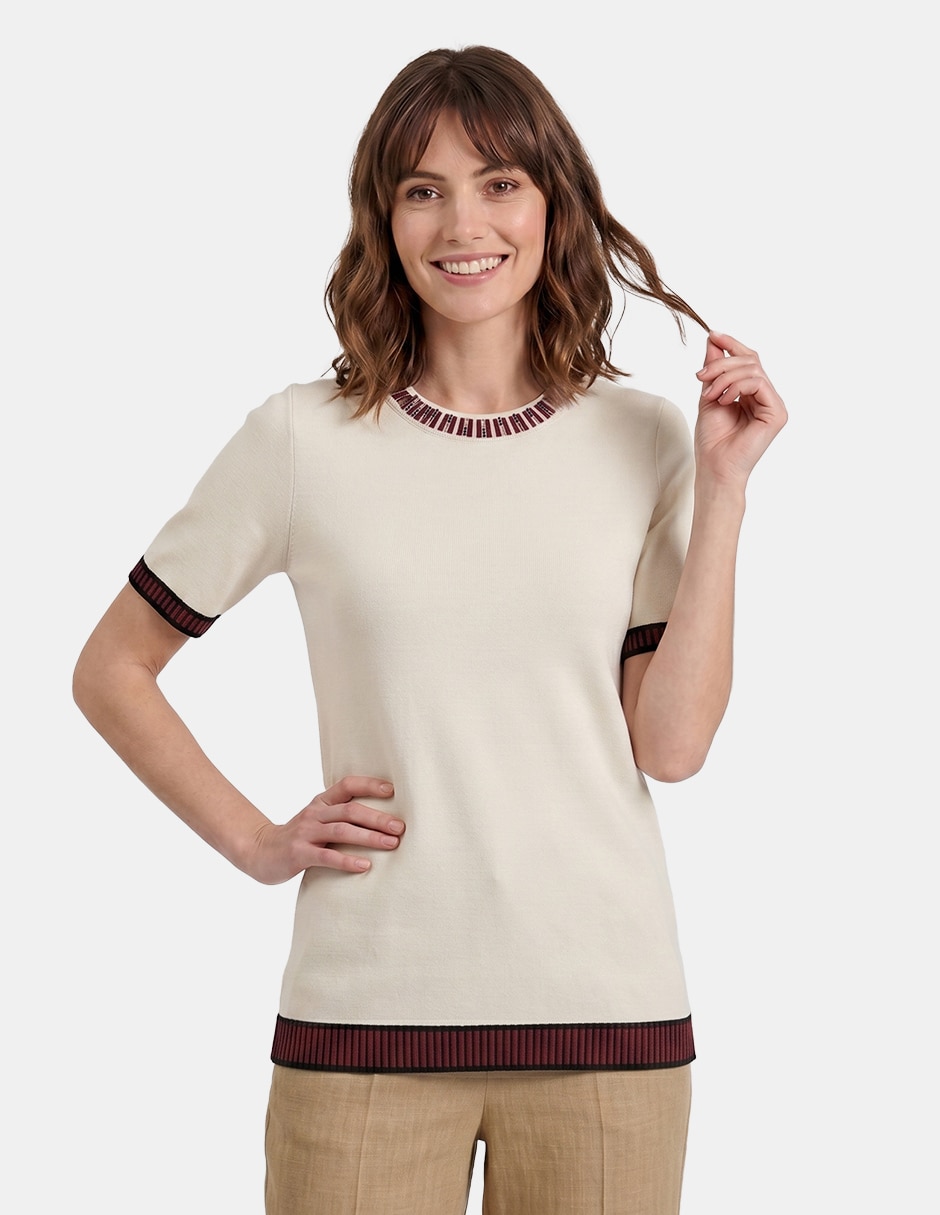 Blusa manga corta para mujer Blusa manga corta para mujer