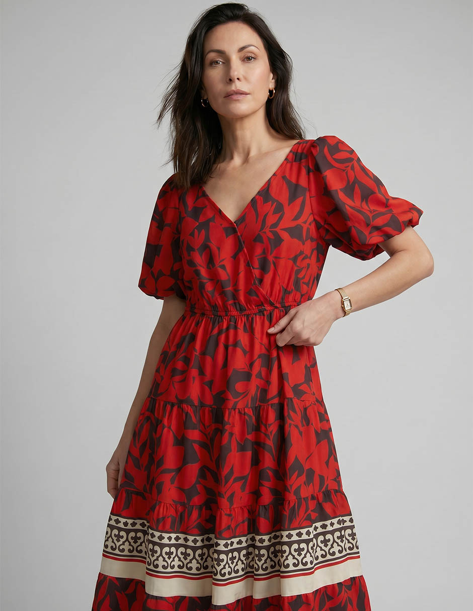 Vestido midi casual para mujer 3