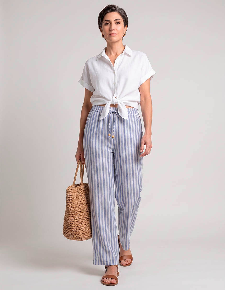 Pantalón straight para mujer