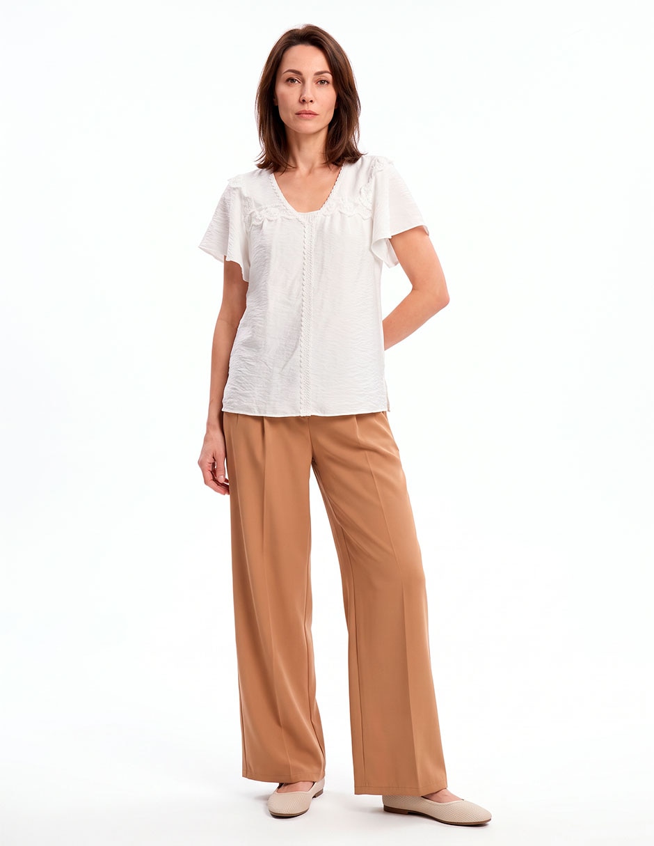 Blusa manga corta para mujer Blusa manga corta para mujer