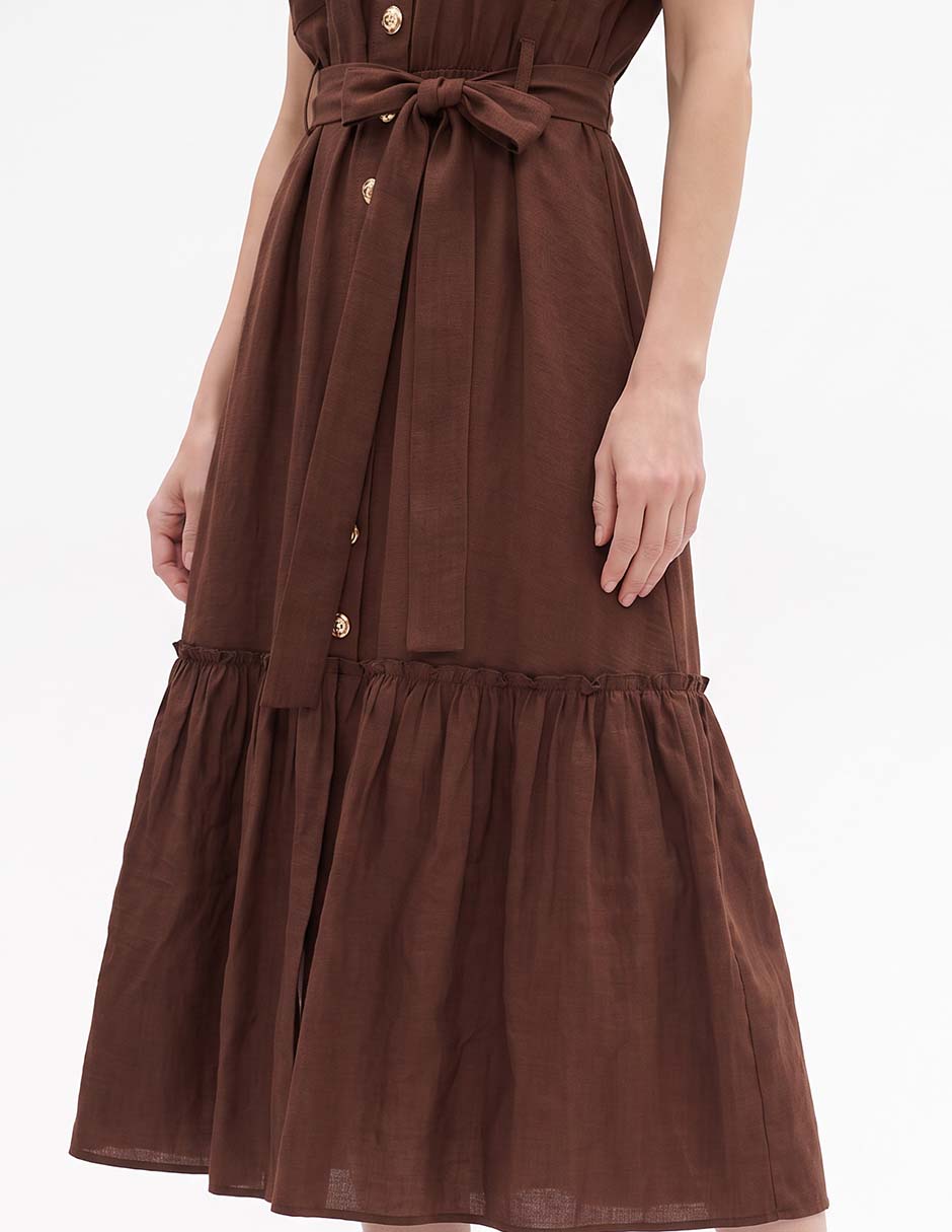Vestido 3/4 casual para mujer 2