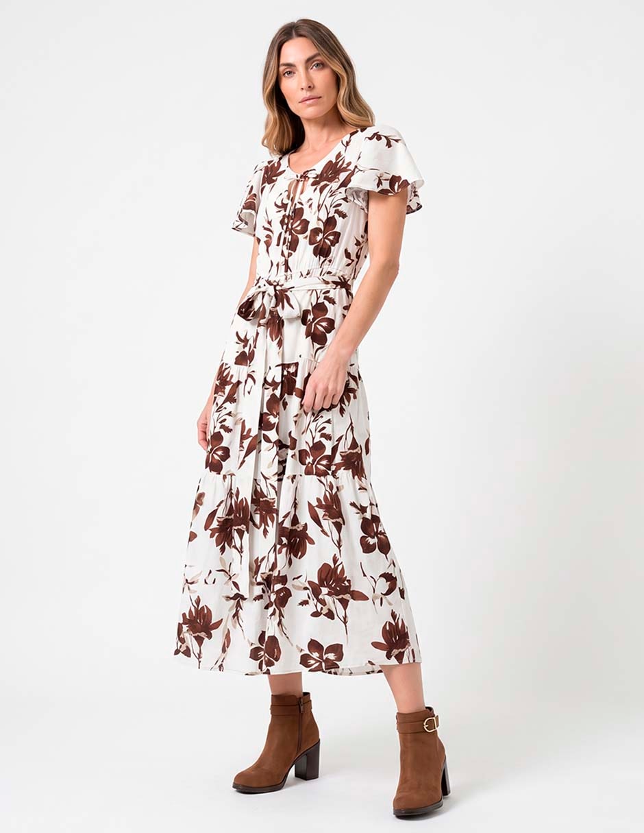 Vestido 3/4 casual Hagen para mujer