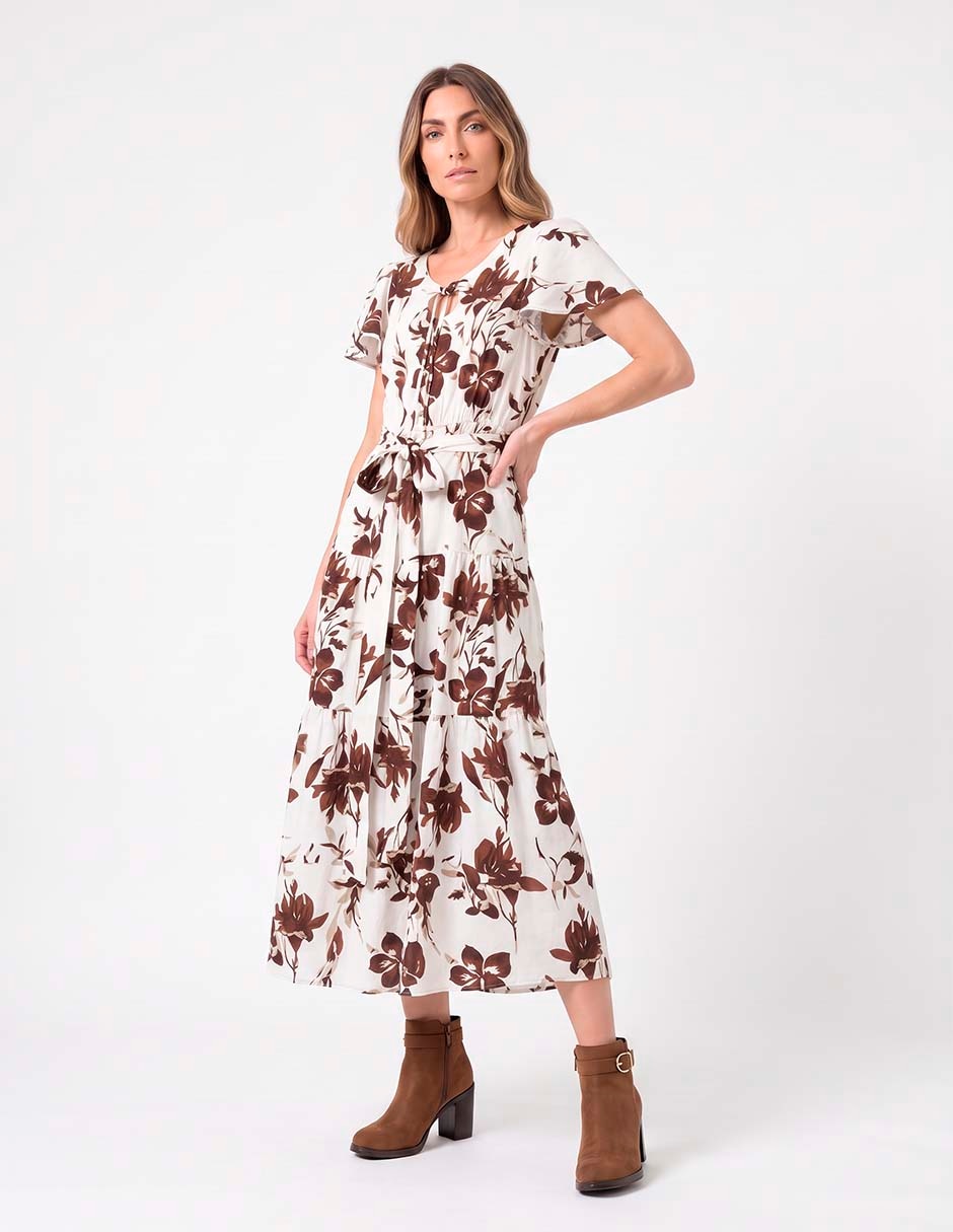 Vestido 3/4 casual Hagen para mujer 4