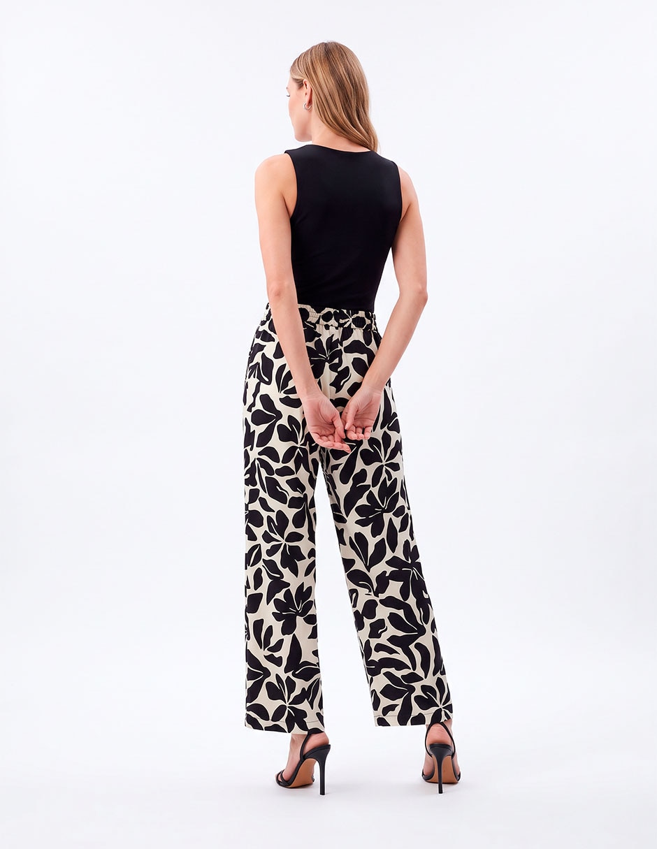 Pantalón wide leg para mujer 4