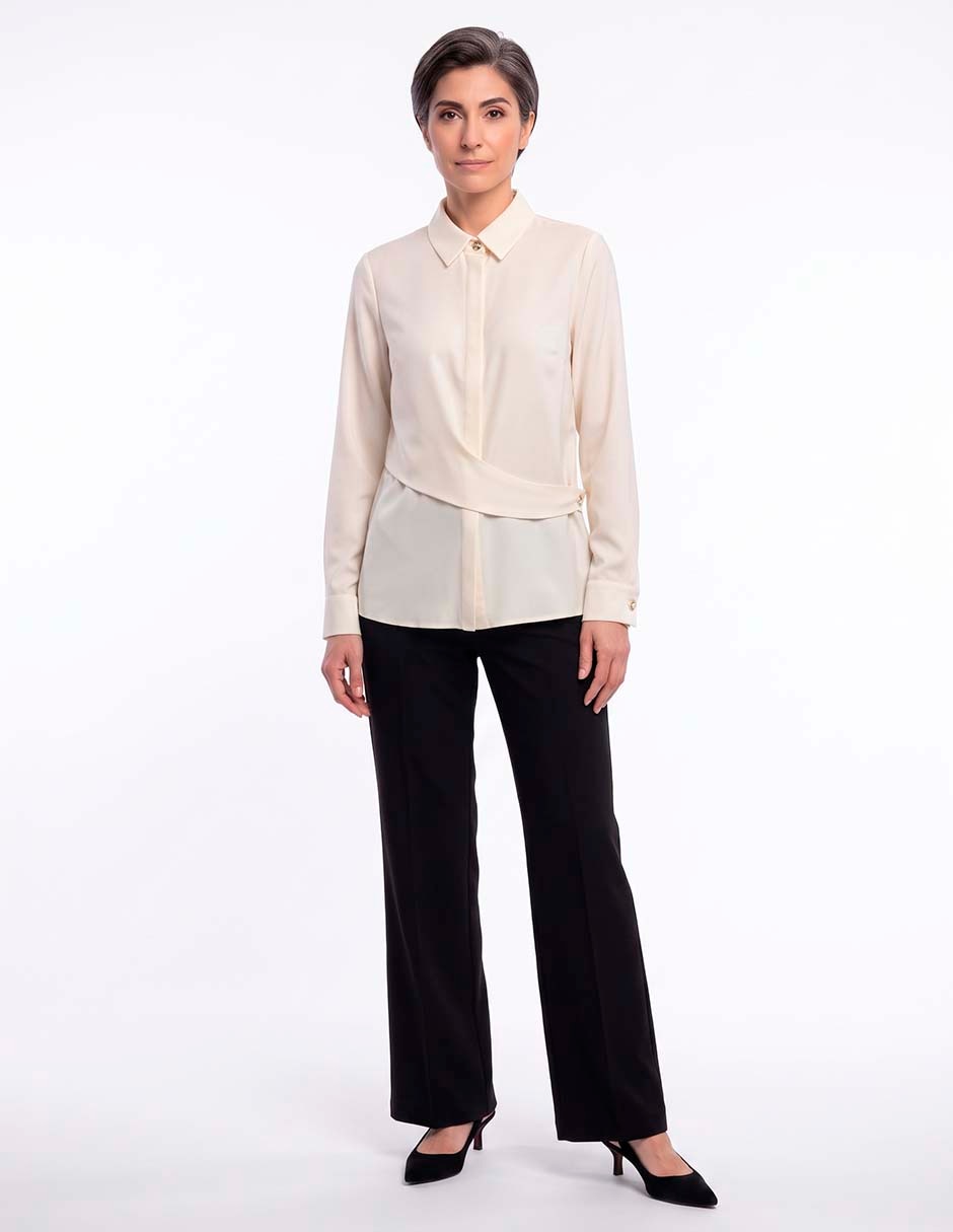 Blusa manga larga para mujer 4