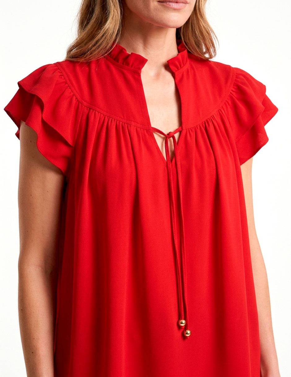 Blusa manga corta para mujer 2