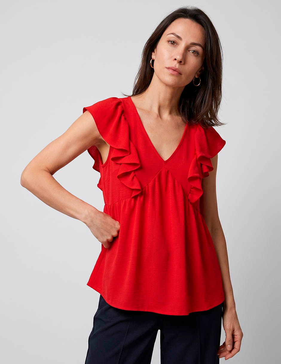 Blusa manga corta para mujer Blusa manga corta para mujer