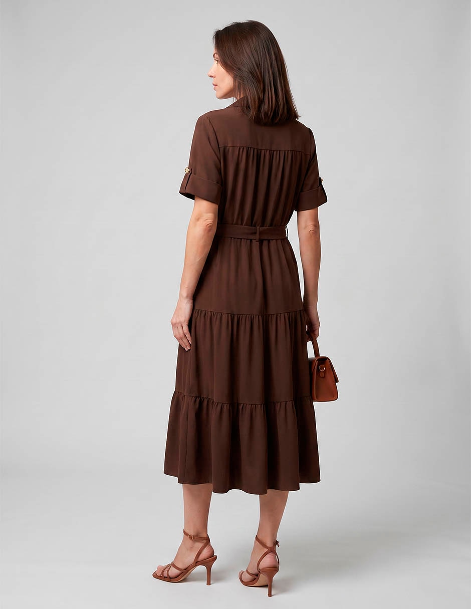 Vestido midi casual para mujer 2
