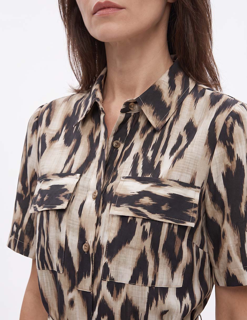 Vestido midi casual para mujer
