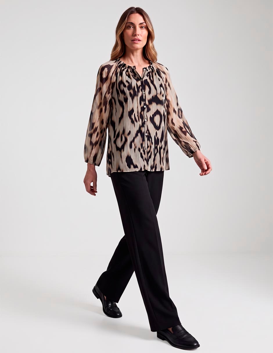 Blusa chico´s manga larga para mujer 3