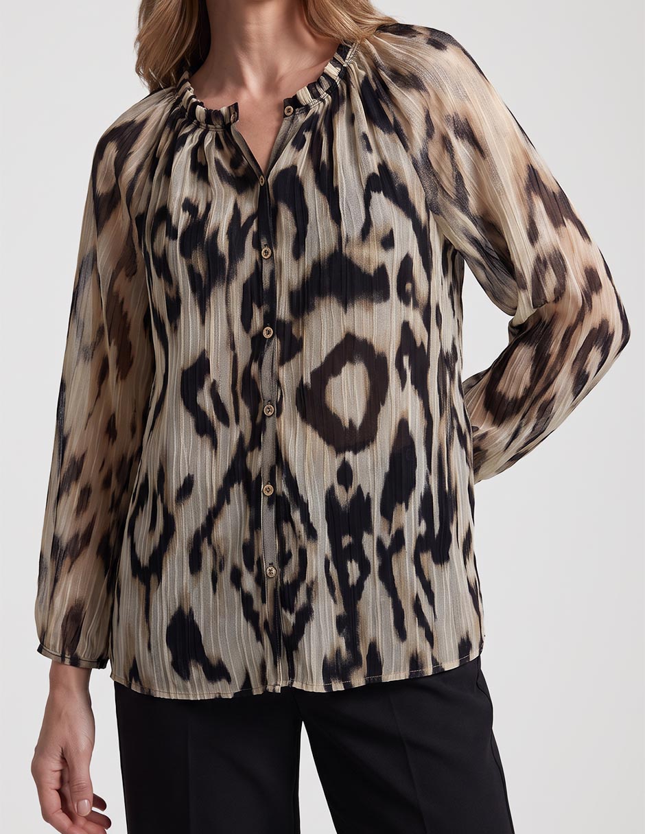 Blusa chico´s manga larga para mujer 2