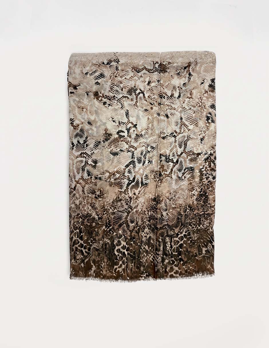 Pashmina con estampado animal print para mujer Pashmina con estampado animal print para mujer