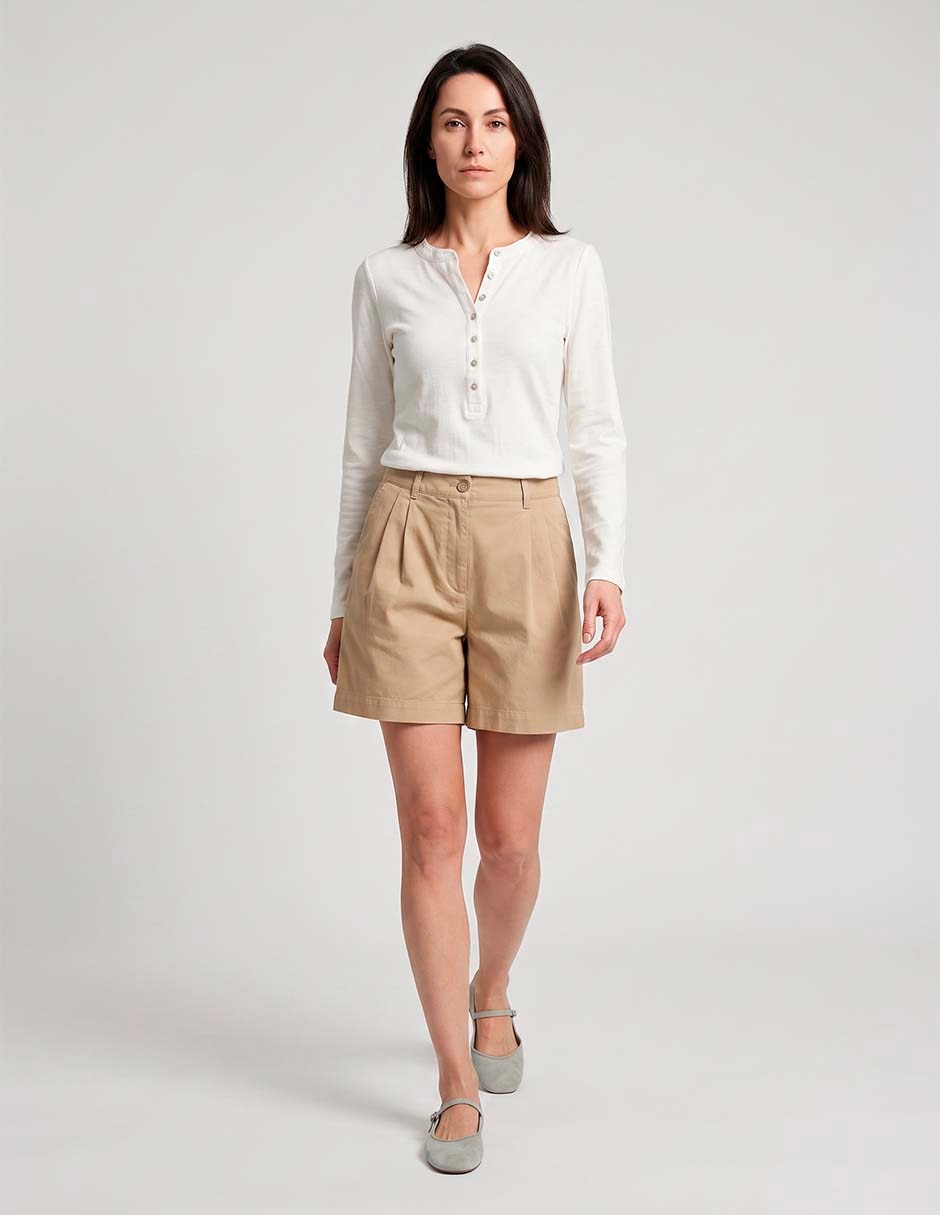 Blusa manga larga para mujer 1