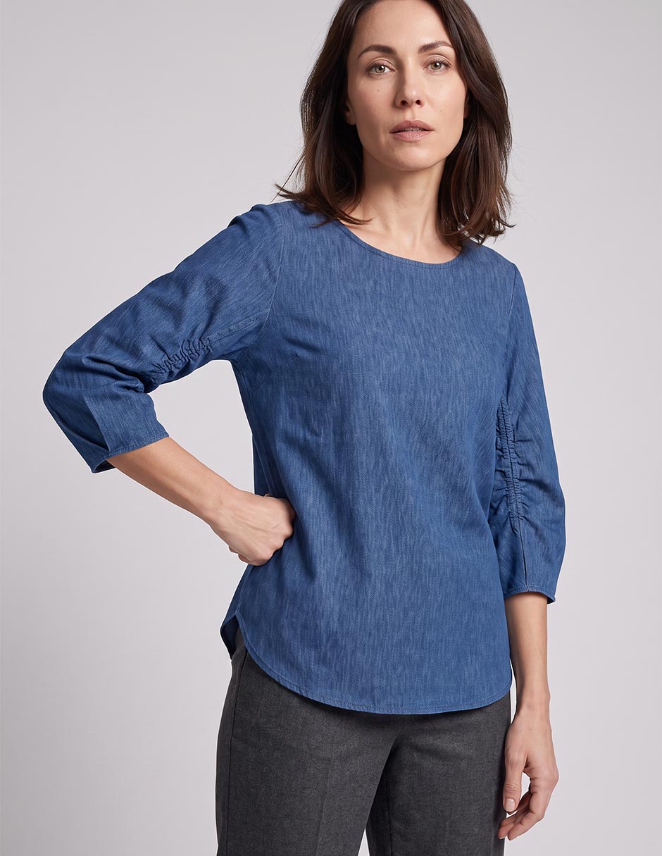 Blusa chico´s manga 3/4 para mujer 2