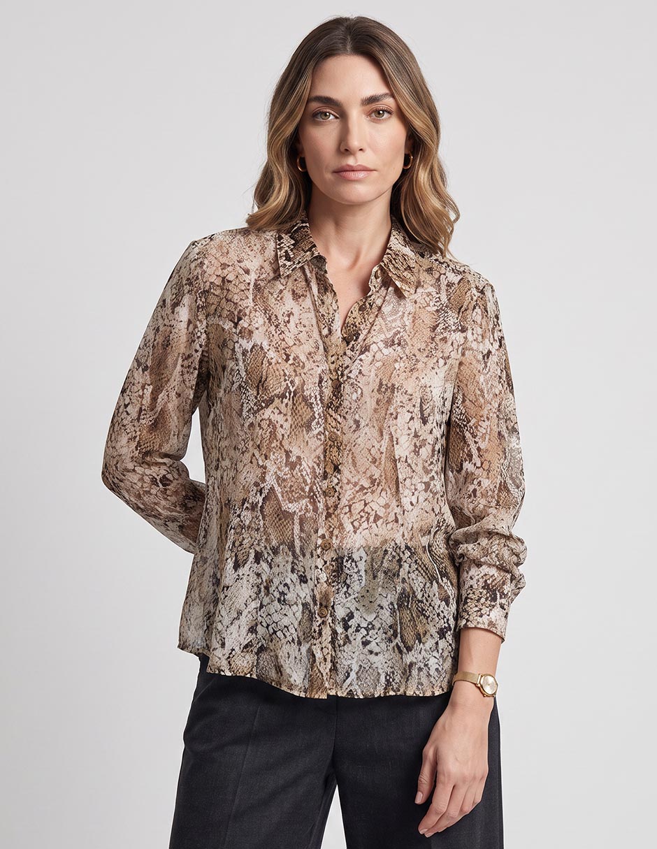 BLUSA 570416070 ANIMAL PRINT RE BLUSA 570416070 ANIMAL PRINT RE