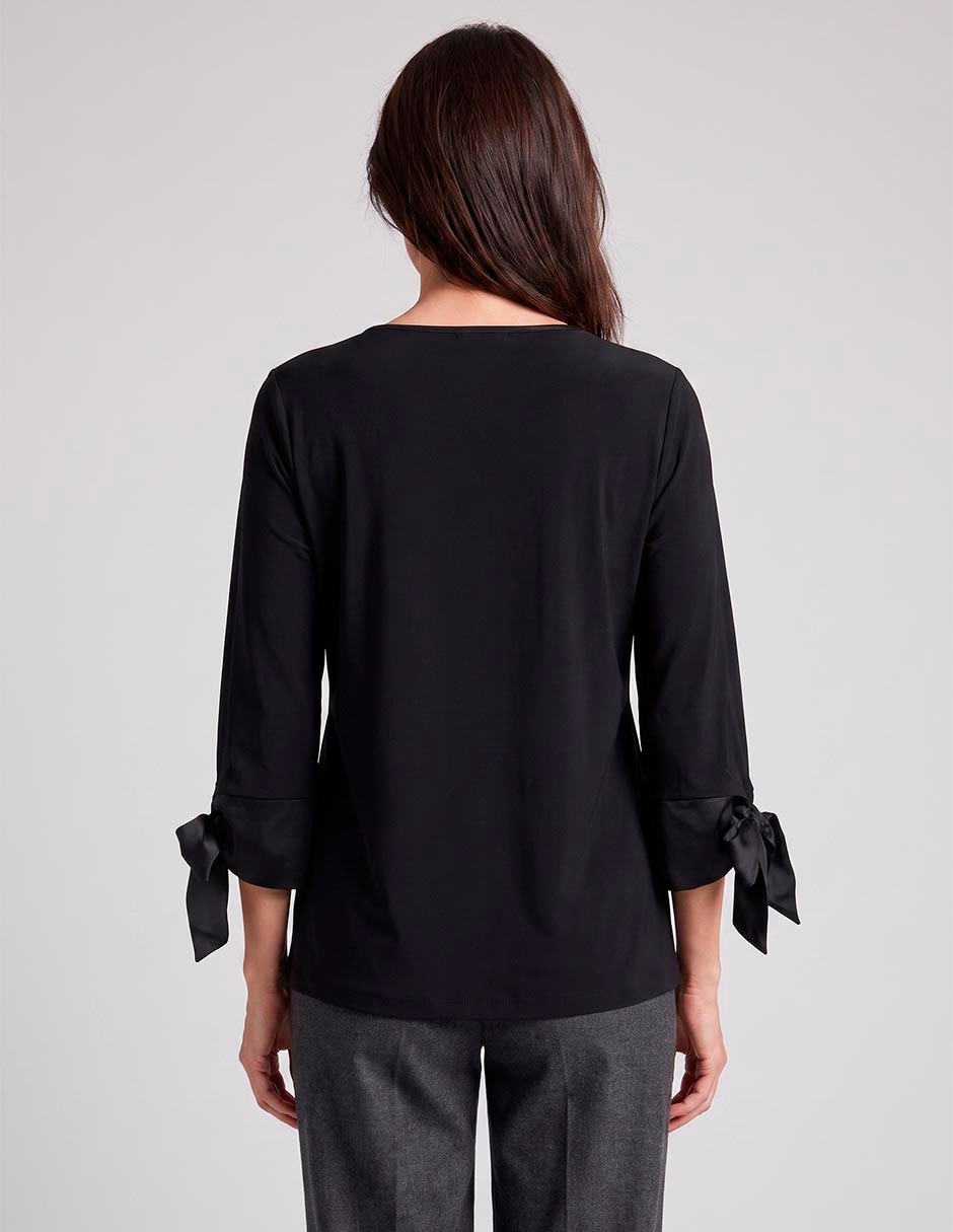 Blusa chico´s manga 3/4 para mujer 2