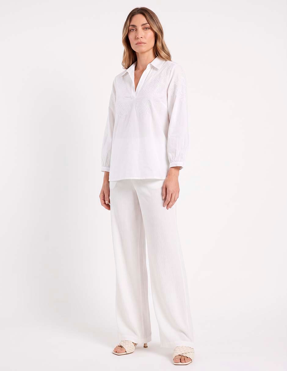 Blusa manga larga para mujer 3