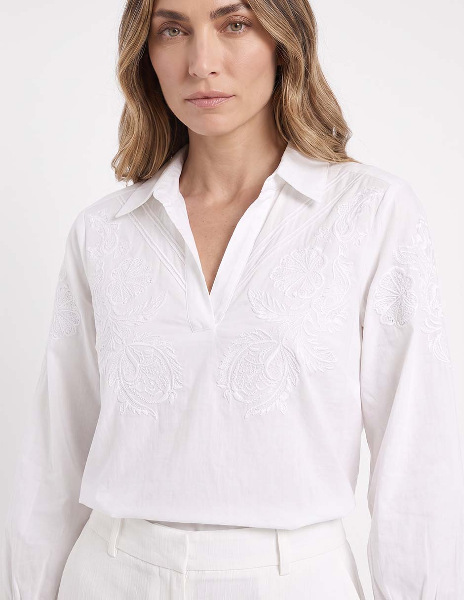 Blusa manga larga para mujer 2