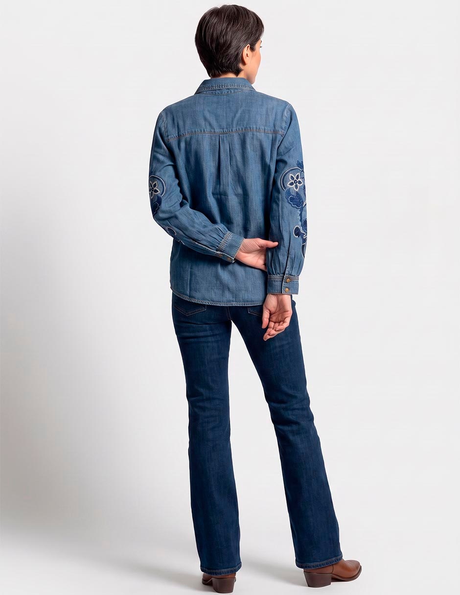 Blusa chico´s manga larga para mujer 4