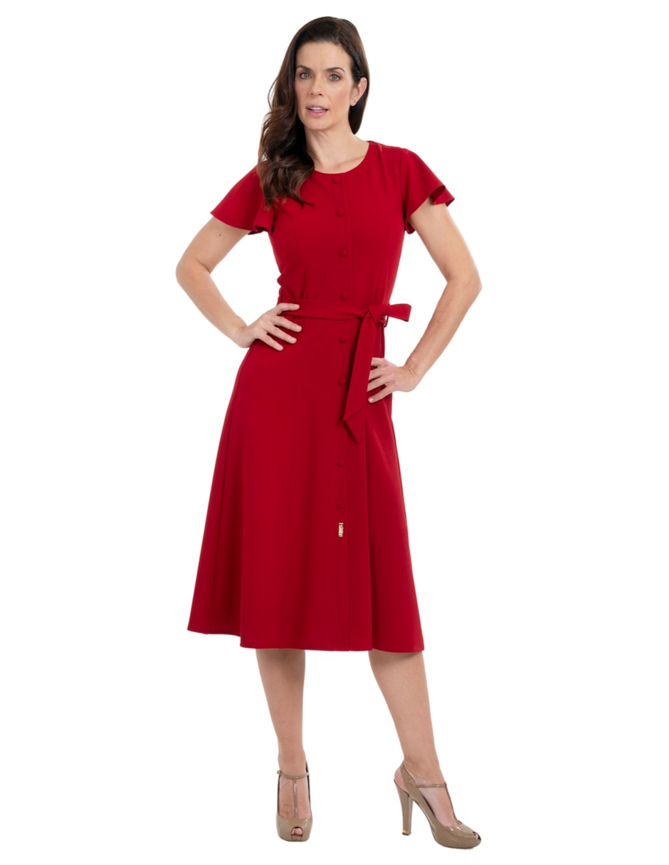 Vestido midi casual para mujer 2