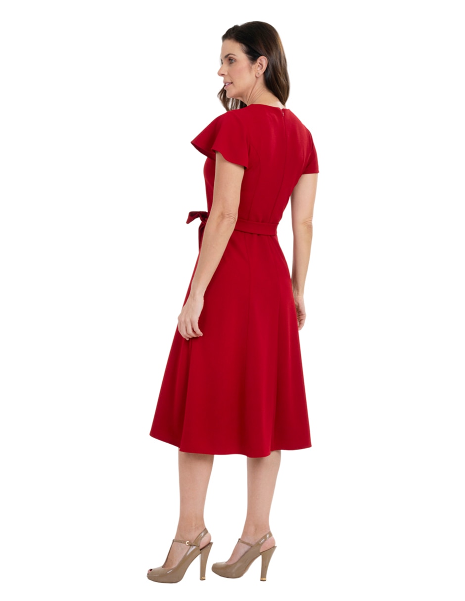Vestido midi casual para mujer 4