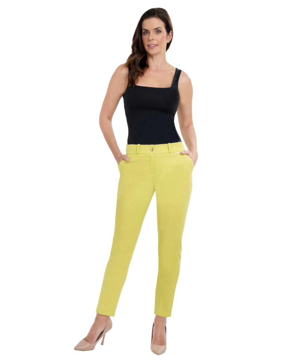Pantalón regular para mujer 2