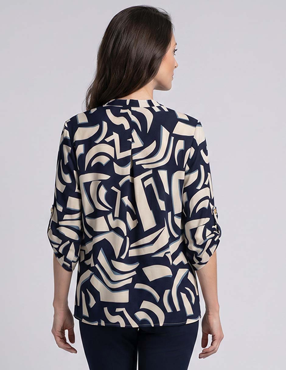 Blusa manga 3/4 para mujer 2