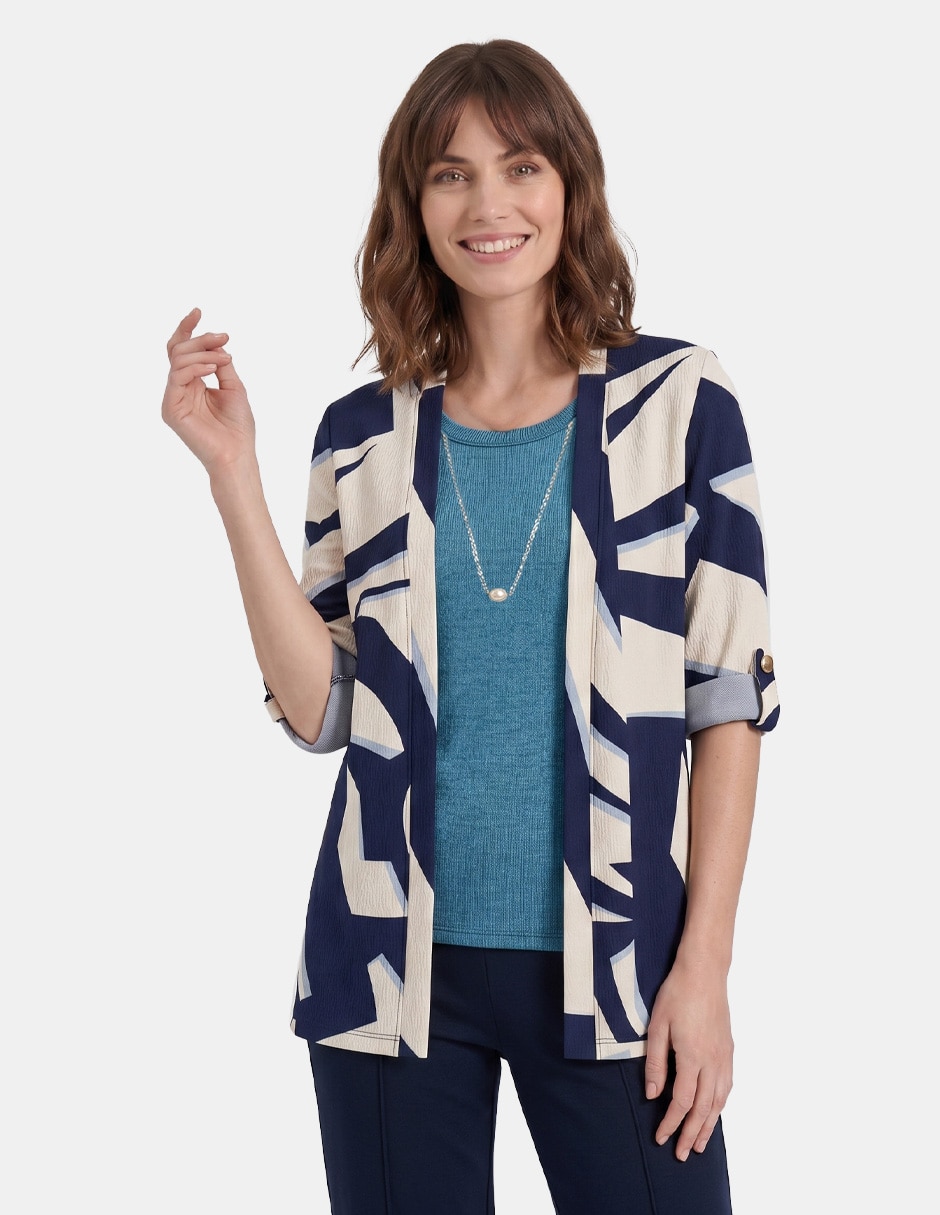Blusa manga 3/4 para mujer Blusa manga 3/4 para mujer