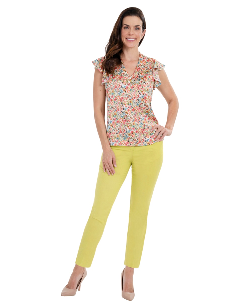 Blusa manga corta para mujer 2