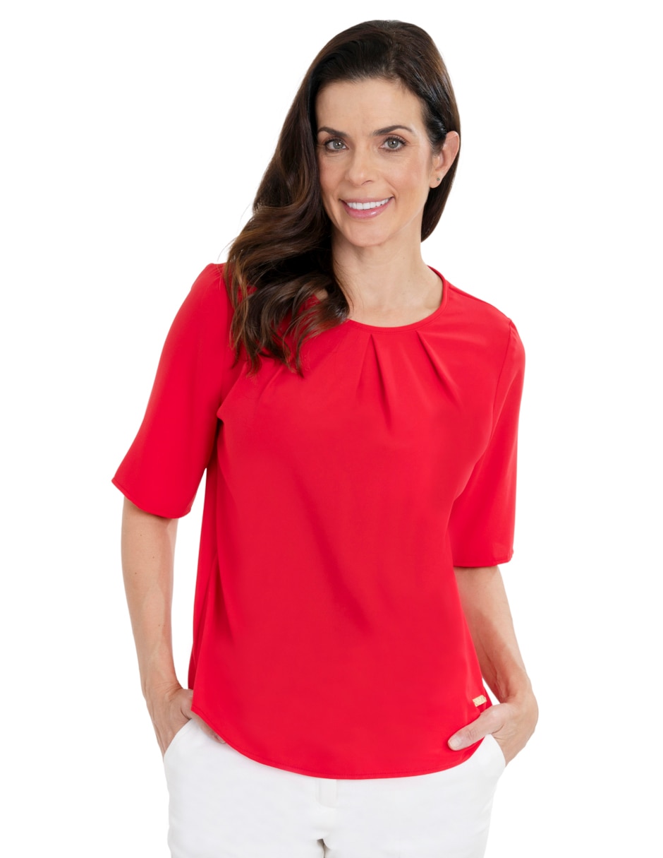 Blusa manga corta para mujer Blusa manga corta para mujer